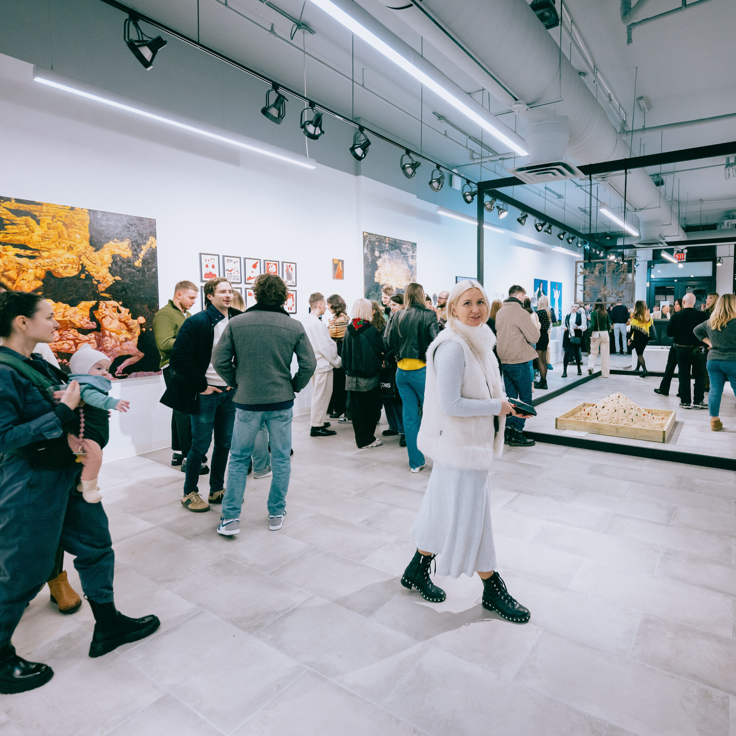 The Time Capsule – a Golden Record
art show in Tribeca, New York, Mriya Gallery